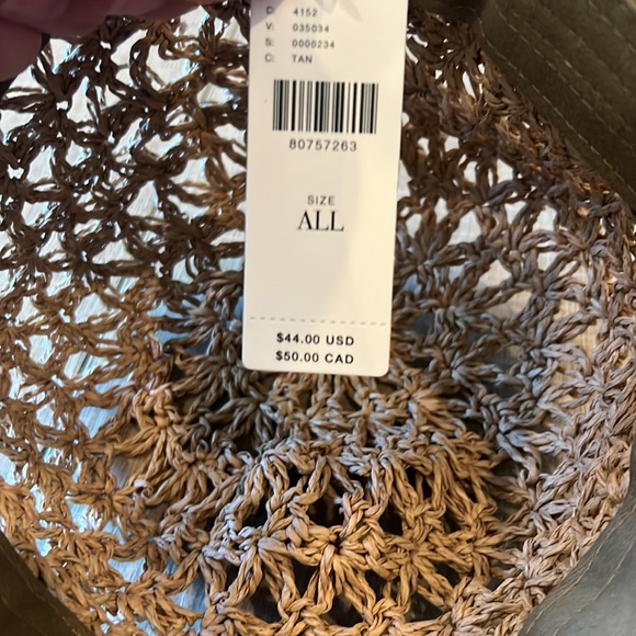 Anthropologie x Wyeth Structured Woven Bucket Hat - Picture 6 of 6